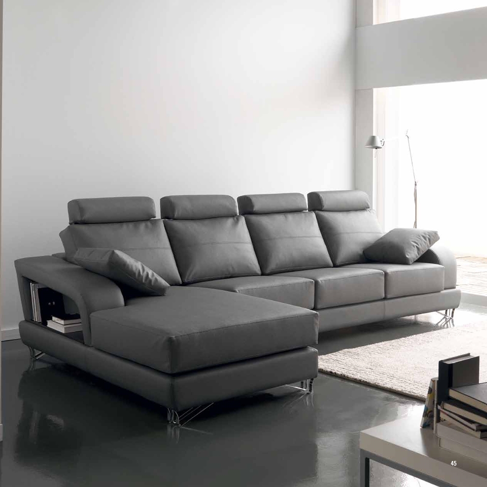 Sofa multifuncional en piel