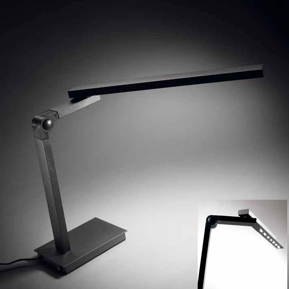 Lámpara escritorio Aluminio LED 7x1W